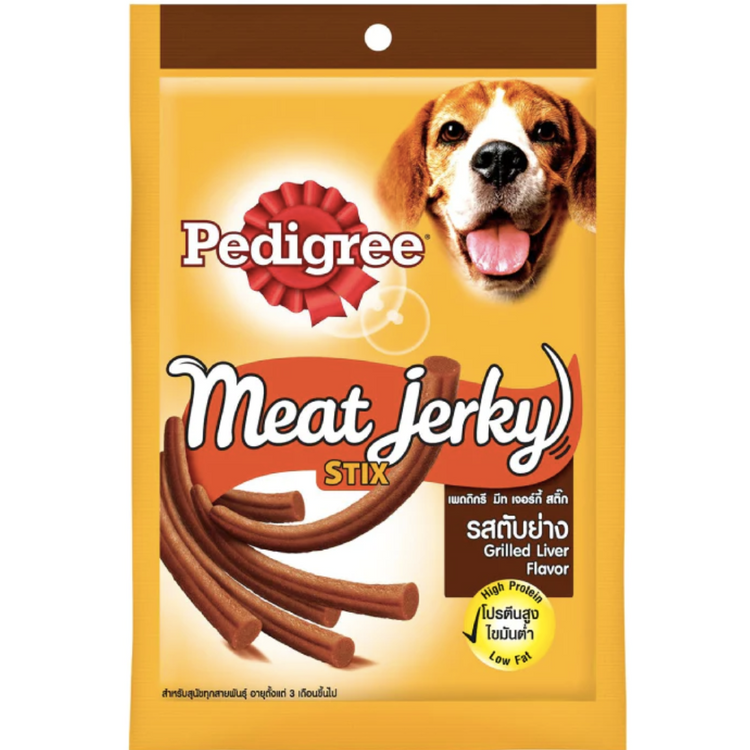 Pedigree Meat Jerky Stix Grilled Liver Flavor 60gm