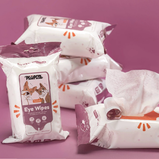 PawPaya Pet Eyes Wipes Made for All Cats and Dogs