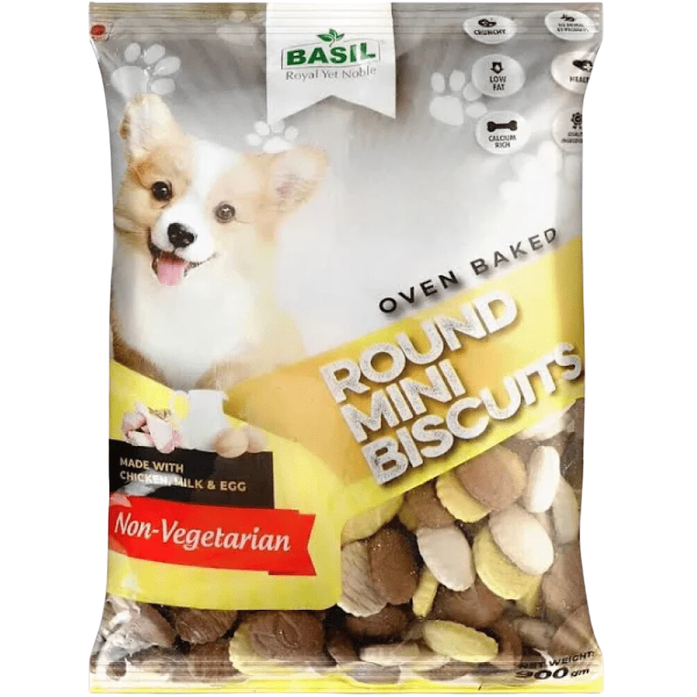 Basil Non Vegetarian Puppy Dog Biscuit 900gm