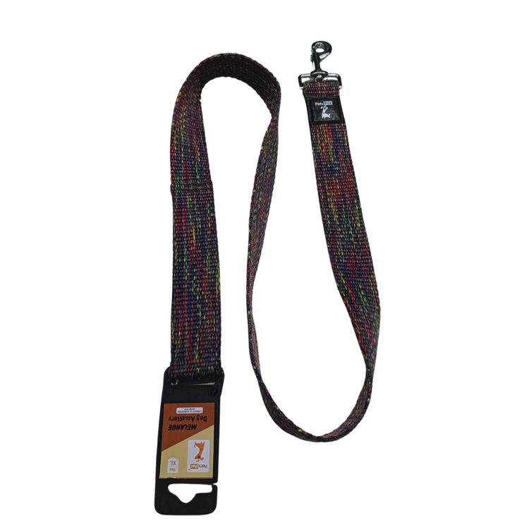 Pet's Pot Melange Regular Dog Leash Extra Large Multi Colored