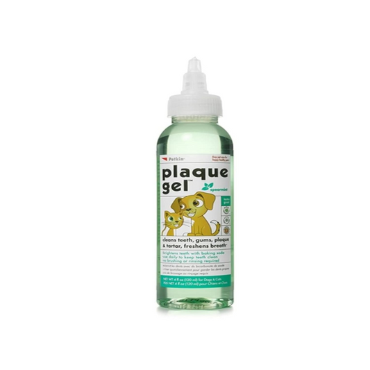 Petkin Plaque Gel Spearmint Oral Care for Cats & Dogs 120 ml
