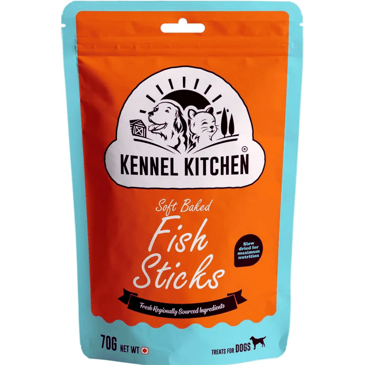 Kennel Kitchen Soft Baked Fish Sticks - 70g 2nos.