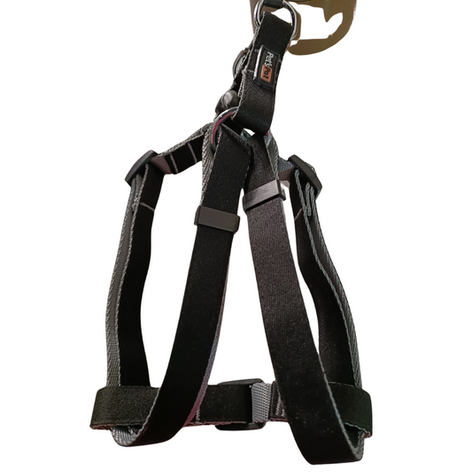 PetsPot Pet Walk Premium Step In Harness Black - Medium