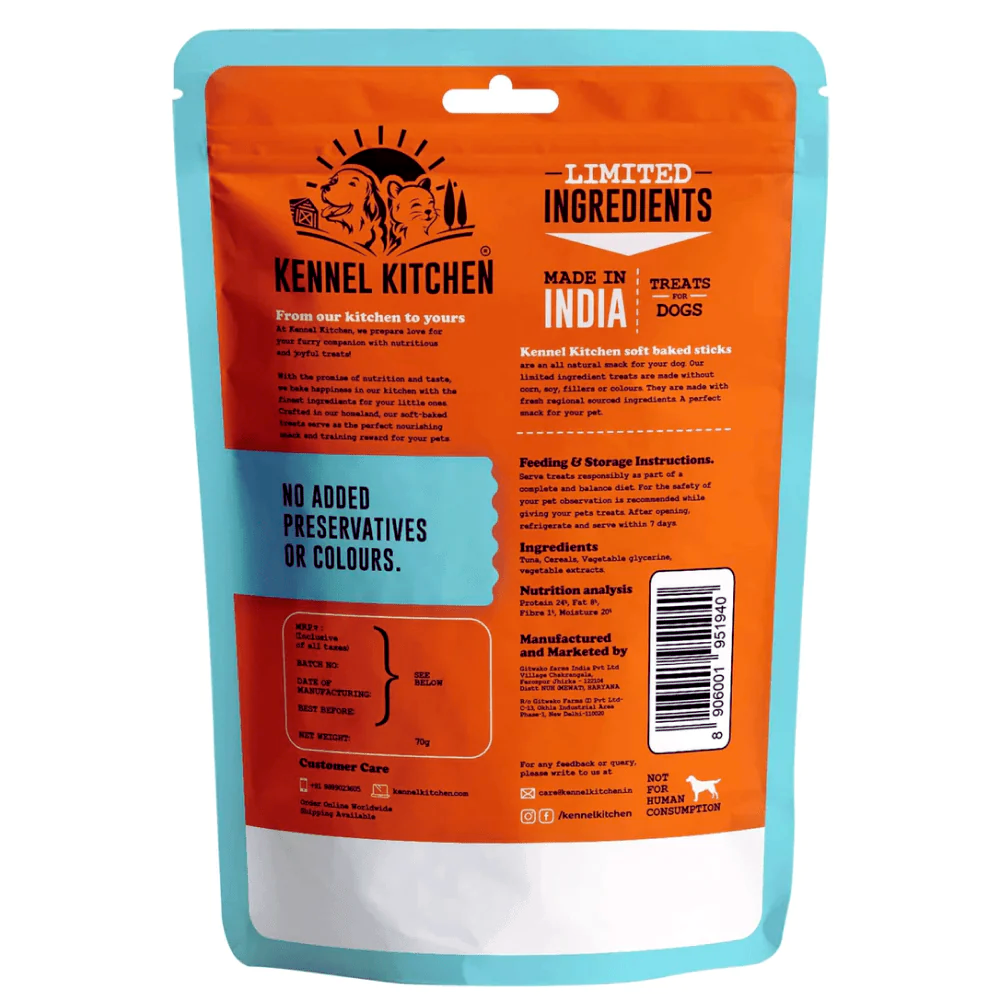 Kennel Kitchen Soft Baked Fish Sticks - 70g 2nos.