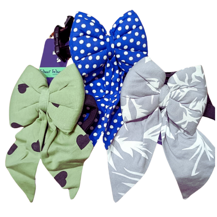 Whoof Whoof Pet Bowtie Single Pad Medium