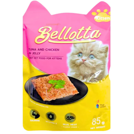 Bellotta Wet Food For Kittens Tuna And Chicken In Jelly 85g