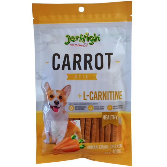 JerHigh Carrot Stick Dog Treat 100 Gm