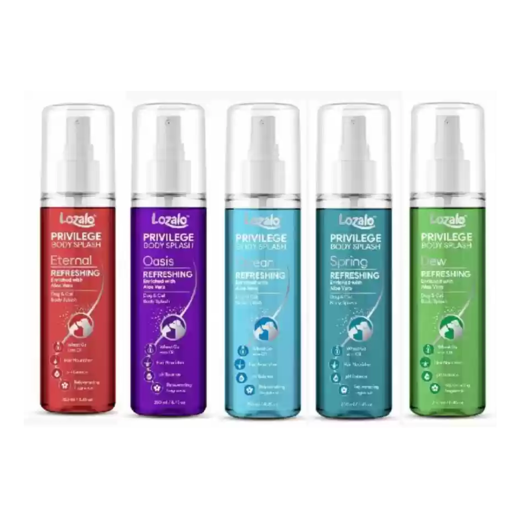 Lozalo Privilege Body Splash Refreshing Ocean for Dogs & Cats 200ml.