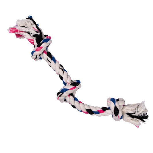 Poochles Triple Knot Dog Rope Toy