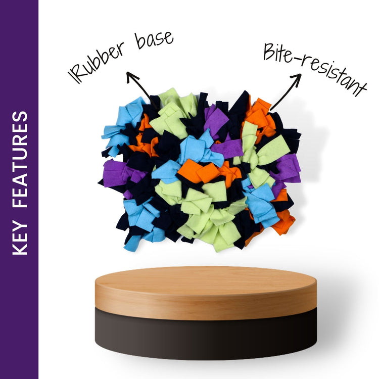 Dog Snuffle Puzzle Mat Toy + Feeding Mat 2in1 - Galaxy