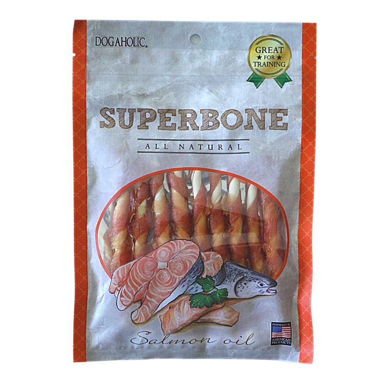 Super Bone T Stick Salmon Oil Dog Treats, 190 gms
