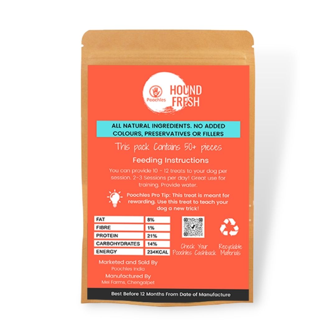 Poochles Goodoggy Rewardits | Meatarian  Dog Treats (Chicken&Beetroot)