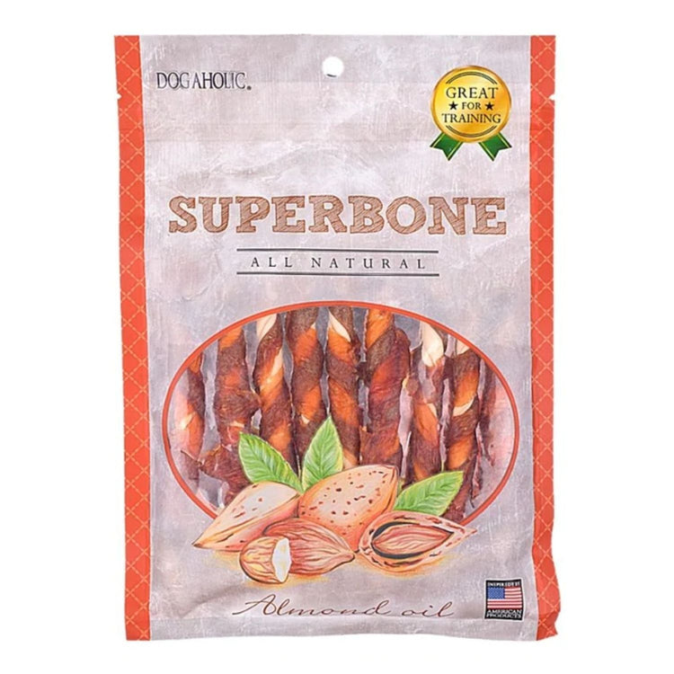 Super Bone T Stick Almond Oil Dog Treats, 190 gms