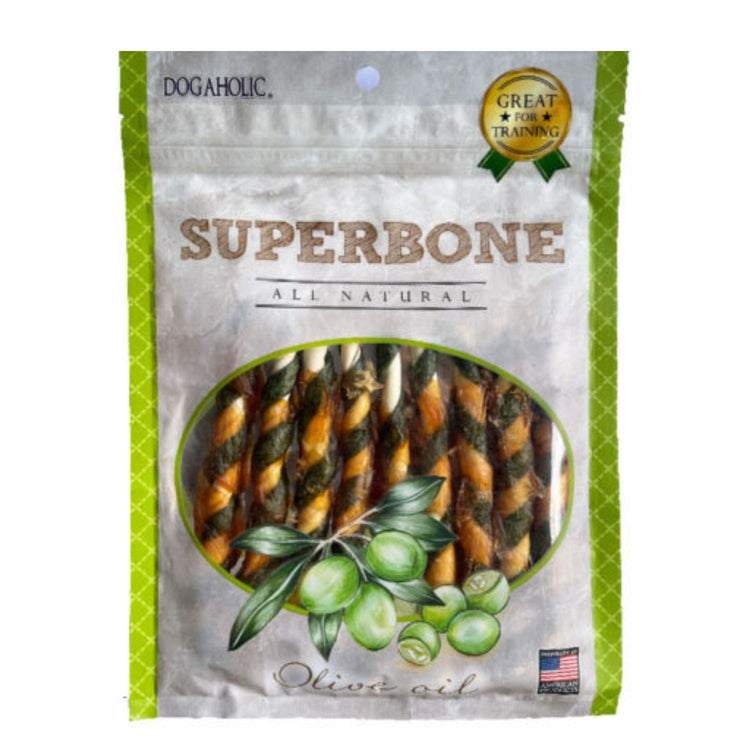 Super Bone T Stick Olive Oil Dog Treats, 190 gms