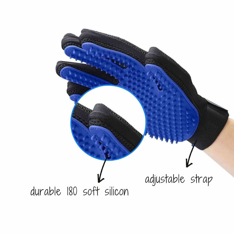 Soothing Grooming Glove Brush Comb For Dog & Cat