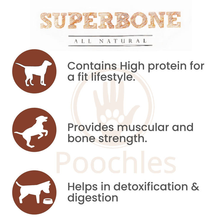 Super Bone T Stick Barbeque Flavour Dog Treats, 190 gms