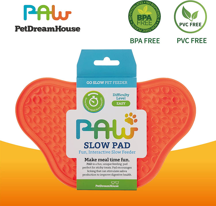 PetDreamHouse PAW Lick Pad Orange Easy