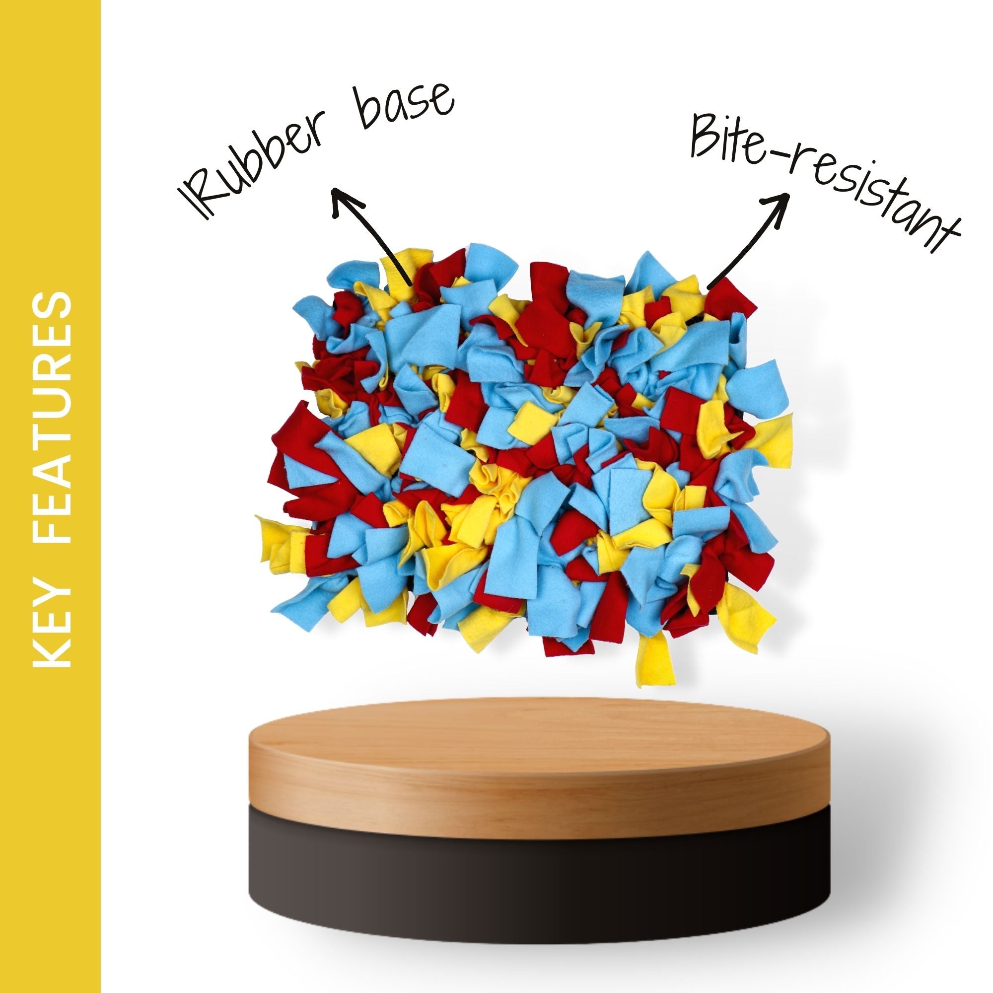 Dog Snuffle Puzzle Mat Toy + Feeding Mat 2in1 - Lego