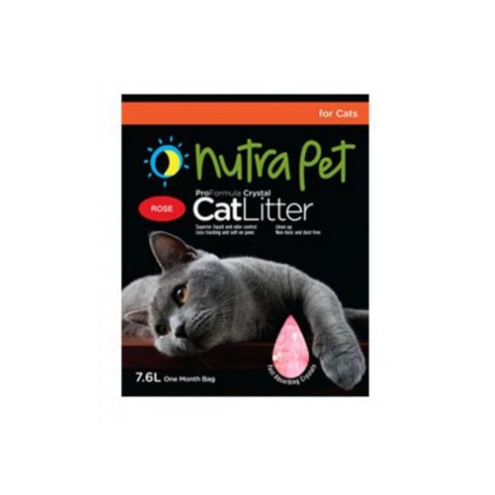 Nutrapet Cat Litter Silica Gel-7.6L Rose Scent
