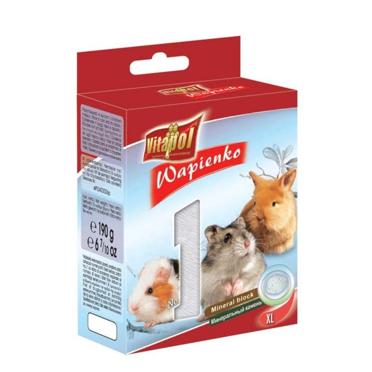 Vitapol Mineral Block For Rodents Natural 40 gms-6 nos