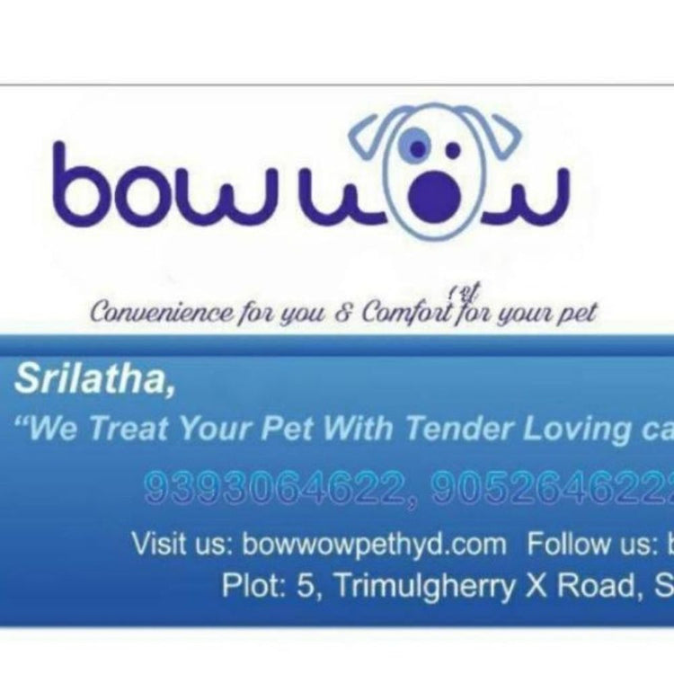 Bow Wow The Pet Services Groomer Hyderabad