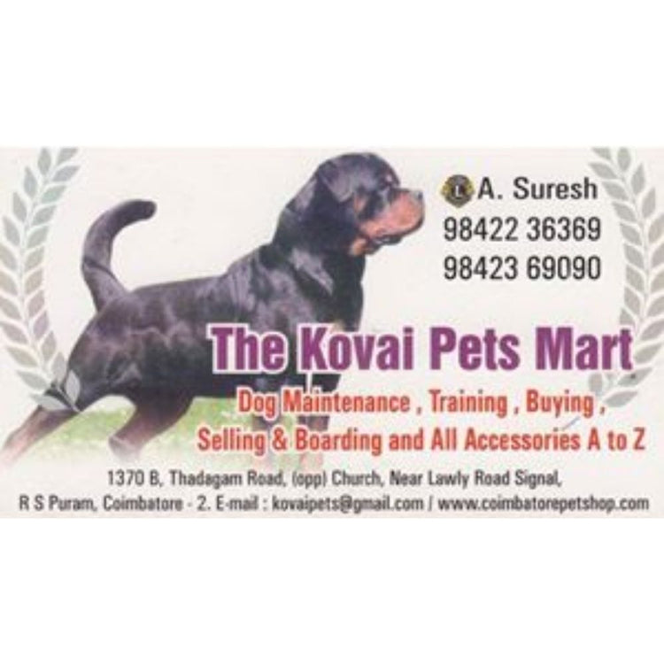 The Kovai Pets Mart Trainer Coimbatore