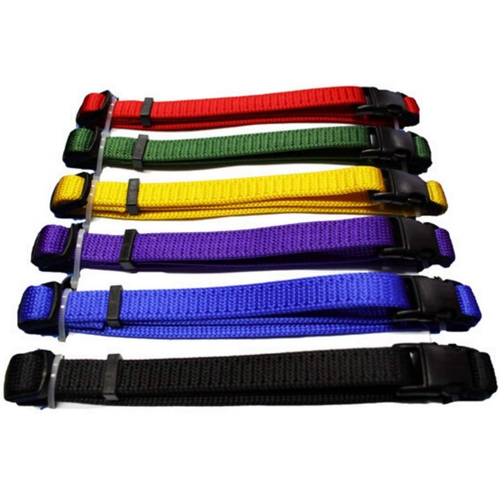 Trixie Set Of 6 Puppy Collar Dark Colors-17 to 25cm/10mm