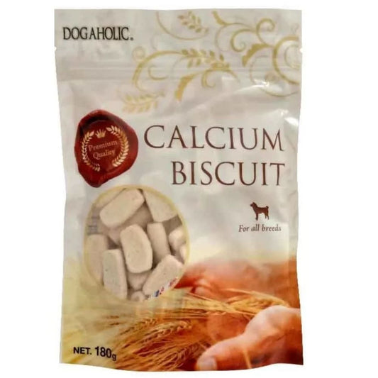 Dogaholic Calcium Dog Biscuit -180gms