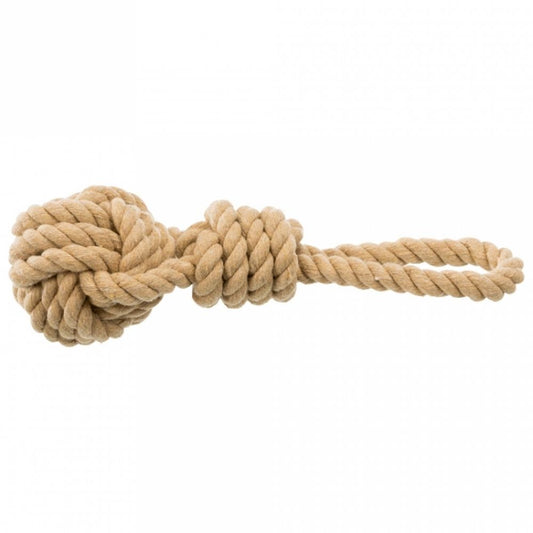 Trixie Be Nordic Playing Rope With Woven-In Ball Dog Toy