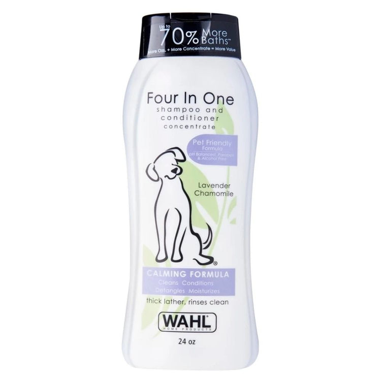 Wahl Four In One Calming Formula Dog Shampoo