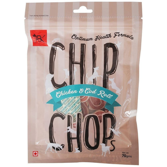 Chip Chops Chicken And Codfish Rolls Dog Treats