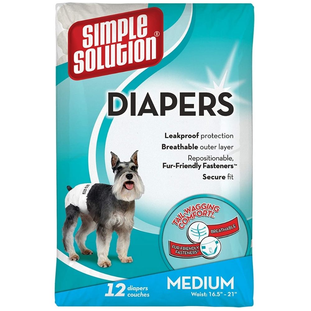 Simple Solution Disposable Diapers For Dogs