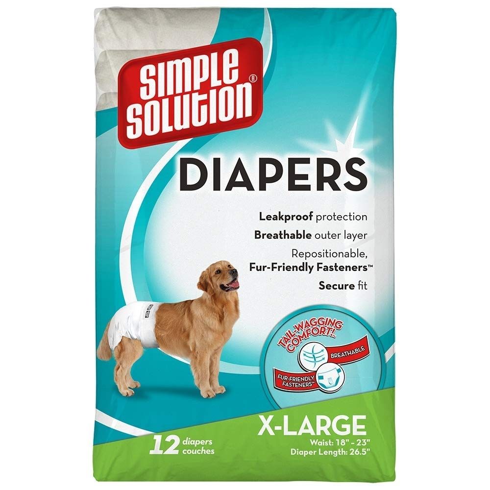 Simple Solution Disposable Diapers For Dogs