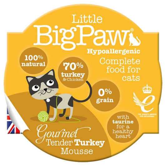 Little Big Paw Gourmet Tender Turkey Wet Food For Cats