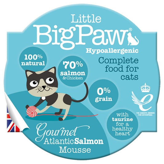 Little Big Paw Gourmet Atlantic Salmon Wet Food For Cats
