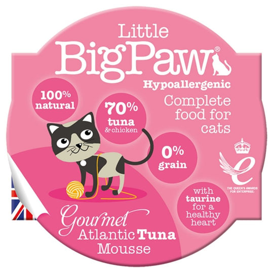Little Big Paw Gourmet Atlantic Tuna Wet Food For Cats