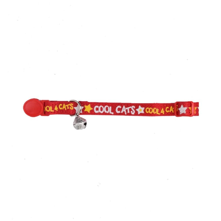 Poochles "I'm Cool" Stylish Cat Collar