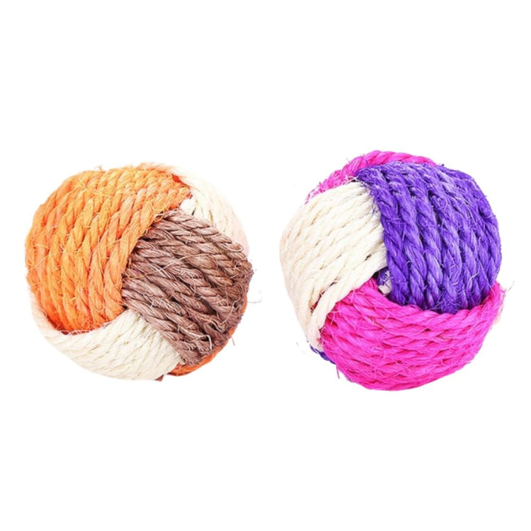 Ball Shaped Sisal Toy For Cat And Kittens