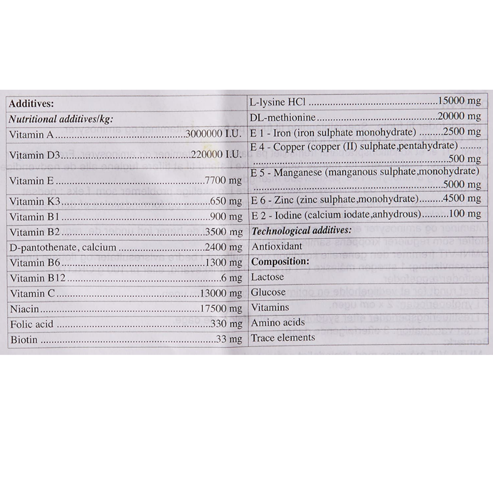 Versele Laga Orpharma Omni-Vit Bird Supplement