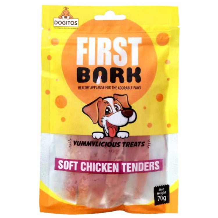 First Bark Soft Chicken Tenders Dog Treat Pack of 2