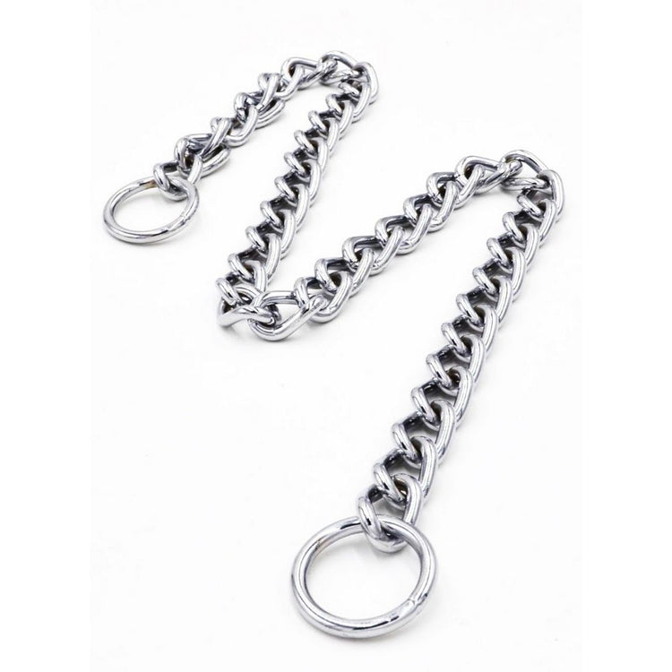 "Stylish in Steel" No Pull Dog Chain
