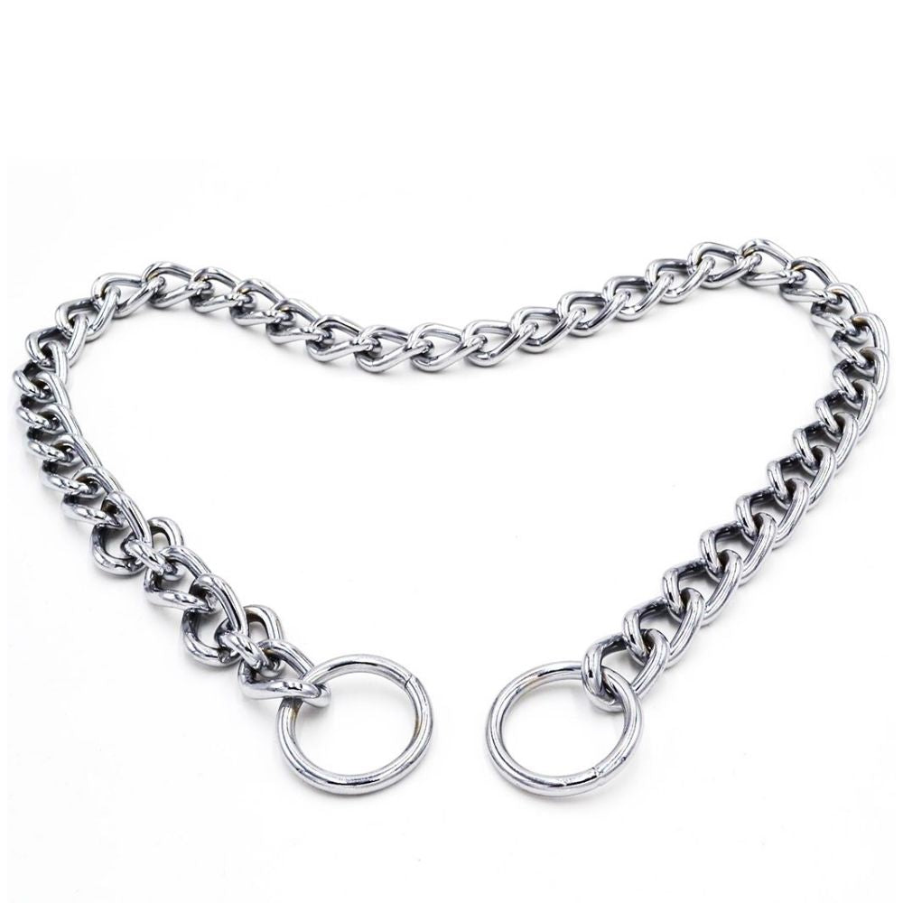 "Stylish in Steel" No Pull Dog Chain
