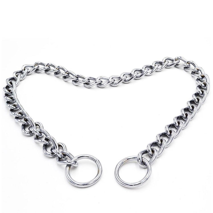 "Stylish in Steel" No Pull Dog Chain