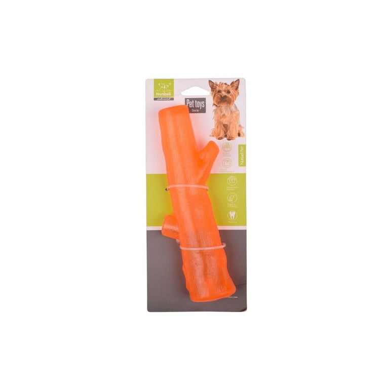 Nunbell Tree Stem Squeaky Dog Fetch Toy