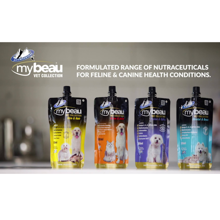 MyBeau Skin & Hair For Dogs and Cats 300ml Pouch