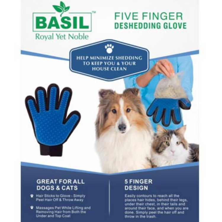 Basil Deshedding Glove