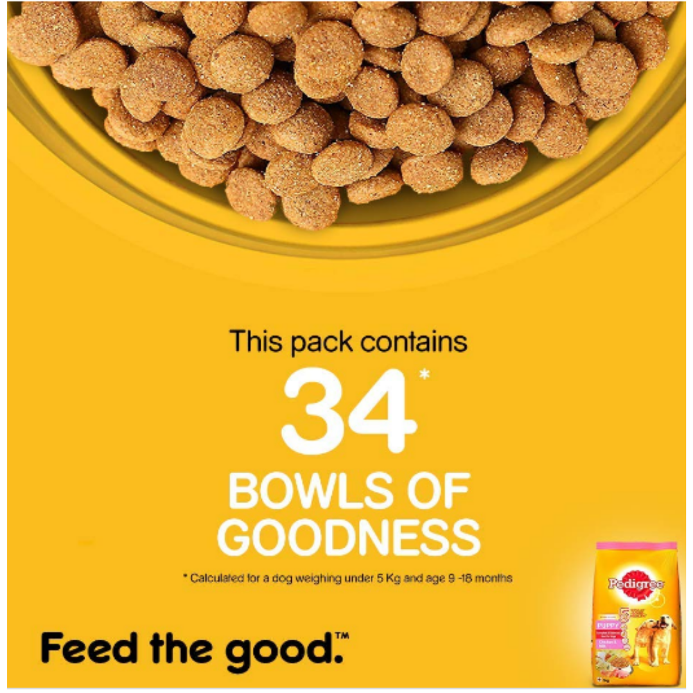 Pedigree Chicken And Milk Puppy Dog Food