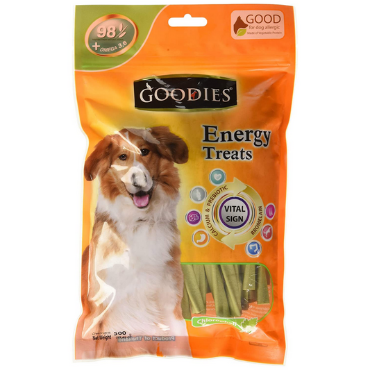 Goodies Chlorophyll Twisted Stick Energy Dog Stick Treat 500gm