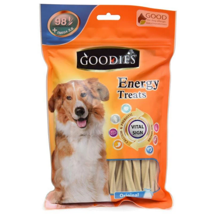 Goodies Calcium Twisted Energy Dog Chew Treat 500gm