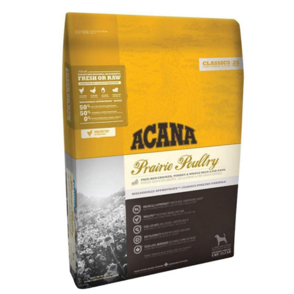 Acana Classic Prairie Poultry Dry Dog Food for All Breeds